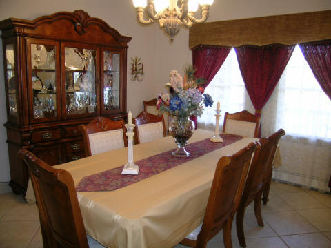 Great dining room